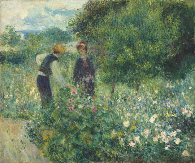 Picking Flowers by Renoir